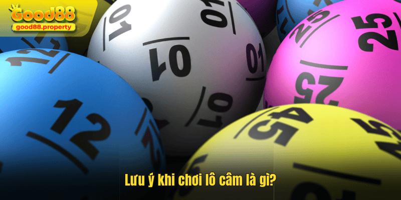 Lưu ý khi chơi lô câm là gì?